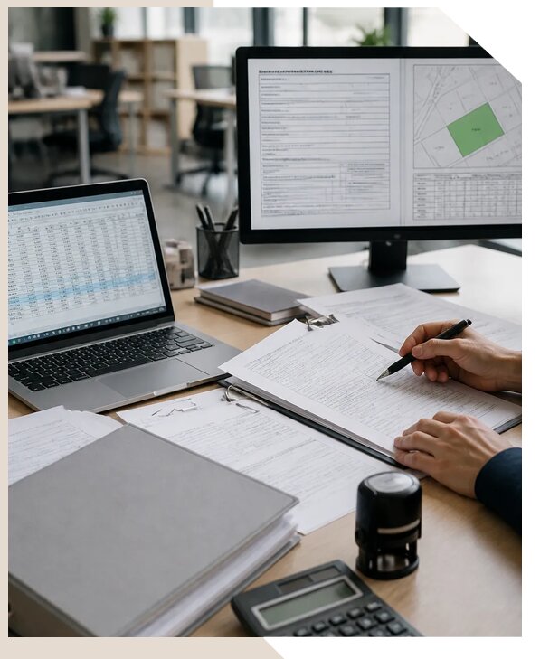 Подготовка декларации по земельному налогу для бизнеса в Красном Сулине